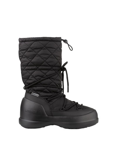 N001 Black Sneaker Günlük Kadın Diğer 80d2500080-n001 Moon Boot Mezzallina Quilted Hight Boot Wp Siyah