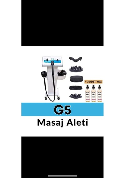 G5 Masaj Aleti Beş Başlıklı 3 Jelli