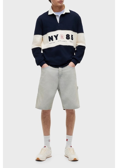 Tommy Jeans Renk Bloklu Relaxed Fit Polo Yaka Sweat Erkek Polo Yaka Sweat Dm0dm23162 C1g Lacivert Tommy Jeans Renk Bloklu Relaxed Fit Polo Yaka Sweat Erkek Polo Yaka Sweat Dm0dm23162 C1g Lacivert