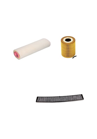 Sardes Filtre Seti Bmw 3 Serisi E46 330 D Dizel 204 Beygir 1998-2004 3lü Hava + Yağ F. + Polen