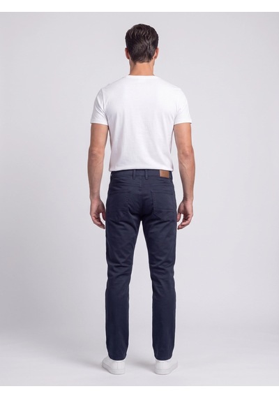 Lacivert Dynamic Fit Erkek Chino Pantolon Laci