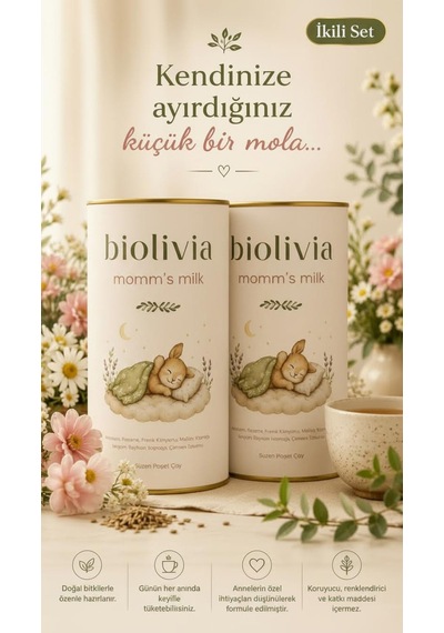 Biolivia Mum's Milk - Anne Çayı 2'li Set