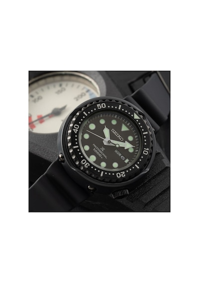 Seiko Prospex S23631j1 Profesyonel 1000m Dalgıç Quartz Erkek Kol Saati Siyah
