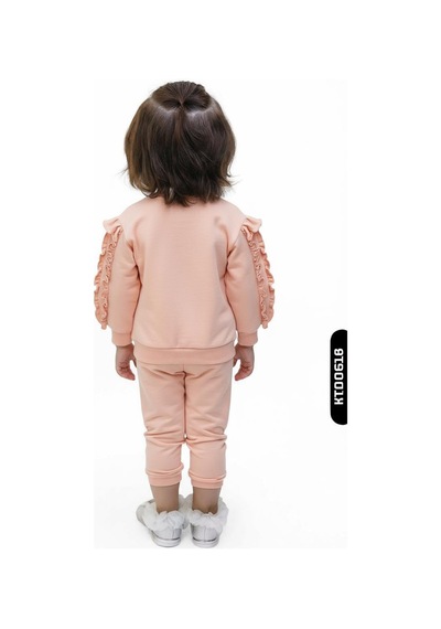 Xo Kids Kız Çocuk Eşofman Takım 9-24 Ay 52017 Somon