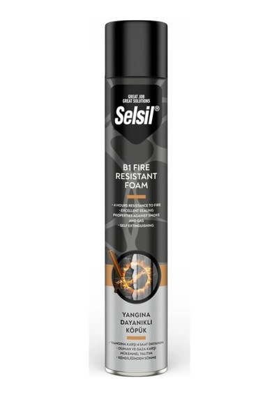 Selsil B1 Yangına Dayanıklı Köpük 750 Ml