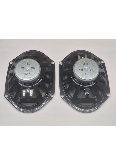 Fullsound 6 X 8" Koaksiyel Hoparlör - Ford 6 X 8" Çerçeveli Kapı Hoparlörü - 1 Adet
