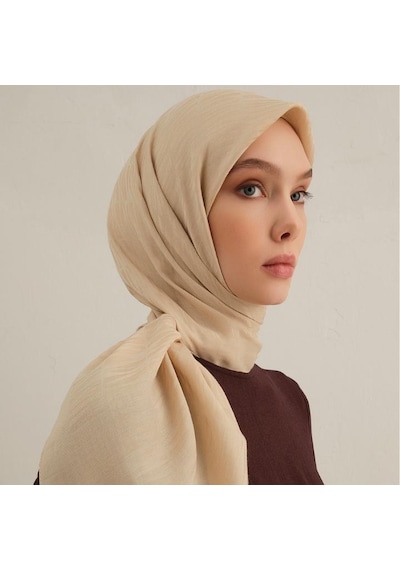 Armine E00oa0444083 64 Armine Lyocell Eşarp 3 Bej