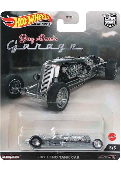 Hot Wheels Premium Jay Leno's Garage - Jay Leno Tank Car Hcj85