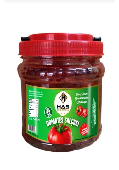 Has Şifa Deposu Gaziantep Güneş Kurusu El Yapımı Domates Salçası 1 KG