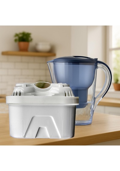 3 Lü Sürahi Filtre Kartuşu Ayarlanabilir Filtrasyon Hızı, İyon Değişimli Kireç Azaltıcı, 160l Kapasite, Aquaphor & Xiaomi Uyumlu