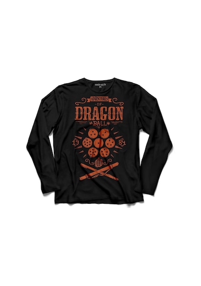 Adventures Of Dragon Balls Goku Uzun Kollu Tişört (512972135)