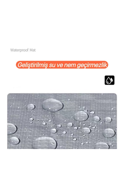 Su Geçirmez Çadır Altı Zemin Brandası Dayanıklı 3 X 2 Metre