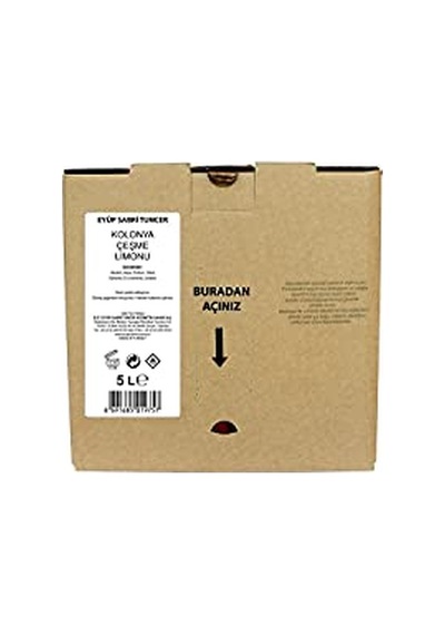 Limon Kolonyası 5 Lt Dökme Paket X 3 Adet