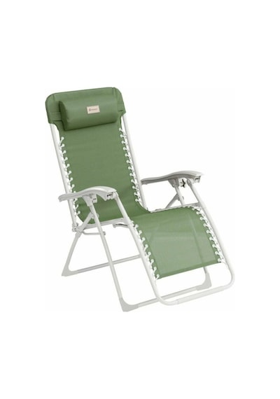Outwell Ramsgate Ayarlanabilir Kademeli Kamp Sandalyesi Şezlongu Green V. 410093 Yeşil