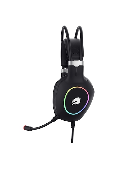 Ayrex Gamebooster H05 Zen Rainbow Led 7.1 Titreşimli Siyah Oyuncu Kulaklığı, 260gr