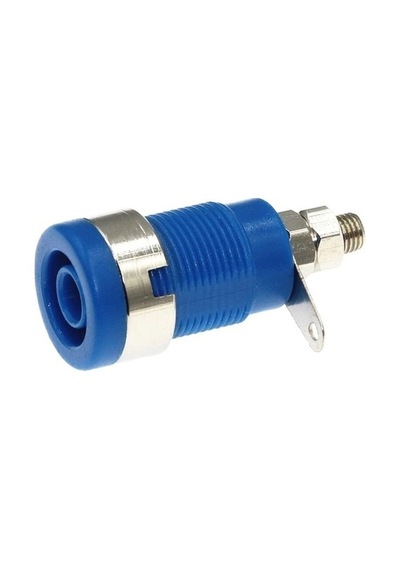 Mr-239b 4mm Born Klemens Büyük Gömme Tip Vida Bacak Mavi Mavi