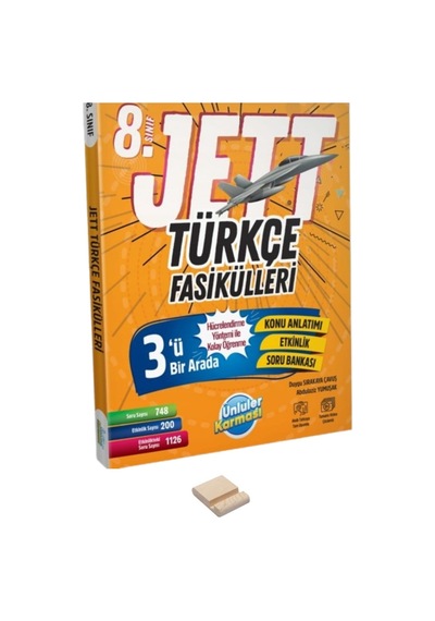 Lgs 8. Sınıf Jett Türkçe Fasikülleri Ve Telefon Standı