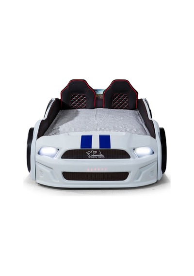 Bazalı Arabalı Yatak Kapıları Açılan Mustang Full Ledli Kumandalı Ve Müzikli Bazalı Arabalı Yatak Kapıları Açılan Mustang Full Ledli Kumandalı Ve Müzikli