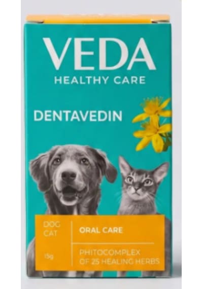Veda Dentavedin 15 Ml Kedi Ve Köpek Ağız, Diş Eti & Plak/tartar Önleyici Hijyen Jeli