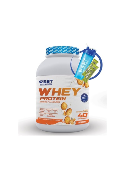West Nutrition Whey Protein 1200 gram - 40 Servis + Hediye