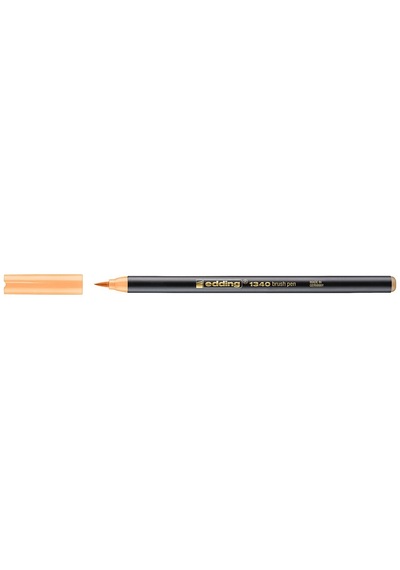 Edding 1340 Fırça Uçlu Kalem - Light Orange