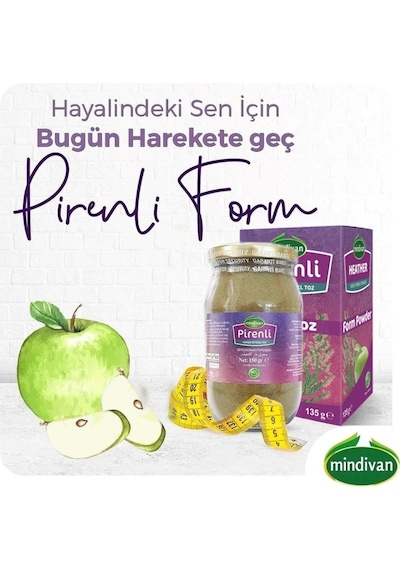 Mindivan Pirenli Karışık Form Toz Çay 3 x 135 G