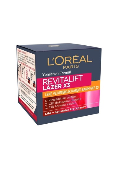 Revitalift Lazer Saf Retinol Gece Serumu + Leke Ve   Bakım Gkf20 pktrlzrgsrlkkbakhdy-8415