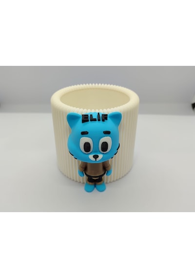 Gumball Kalemlik 3d Çok Renkli