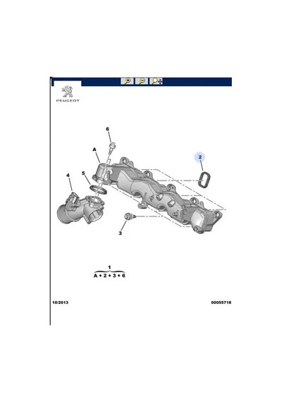 Emme Manifolt Contasi Boxer 2.2 07- Peugeot Cıtroen, Peugeot 0348.t1