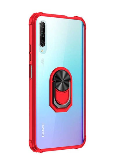 Microsonic Huawei P Smart Pro Kılıf Grande Clear Ring Holder