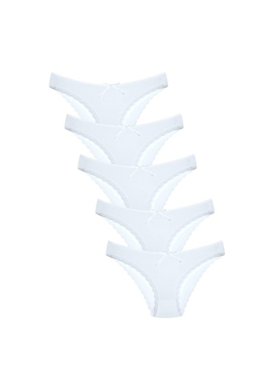 New Lilla 1101 Bikini Kadın T. Dantelli Külot Paketi (555344024)