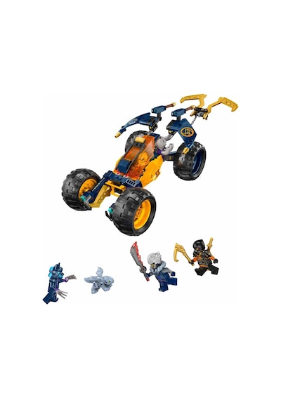 LEGO® NINJAGO Arin’in Ninja Arazi Buggy Arabası 71811 7+ Yaratıcı Oyuncak Yapım Seti - 267 Parça