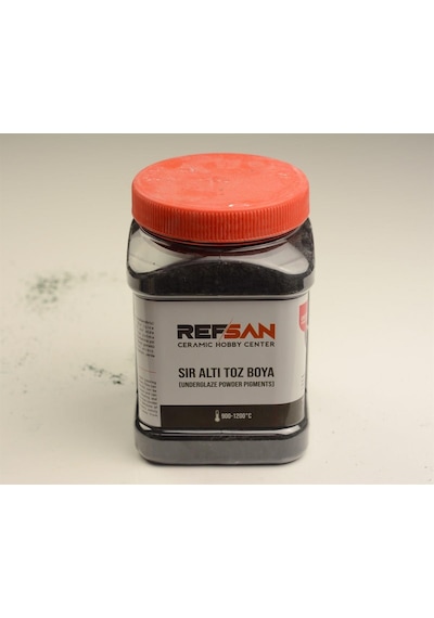 Sır Altı Toz Boya 6504 Siyah 1 Kg