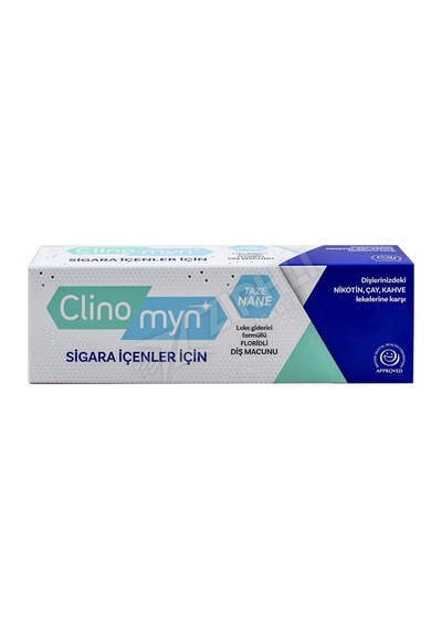 2 Adet Clinomyn Diş Macunu Sigara İçenler İçin 75 Ml