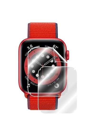 ECR Apple Uyumlu  Watch Seri 6/SE/5/4 (44mm) ile HD ŞEFFAF Ekran Koruyucu Film Neo Flex (2 Adet)