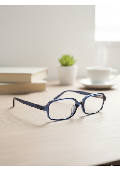 Glamy Kare Model Optik Uyumlu Mavi Işık Korumalı Gözlük Modern Çerçeveli Trend Şık Ve Modern Gri
