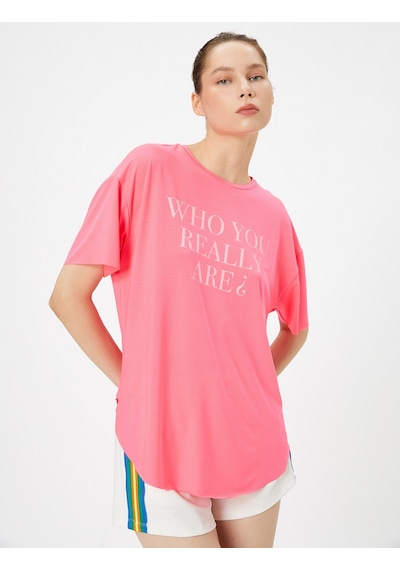 Koton Oversize Spor Tişört Slogan Baskılı Bisiklet Yaka Kısa Kollu Neon Pembe 4wak10121nk Neon Pembe Koton Oversize Spor Tişört Slogan Baskılı Bisiklet Yaka Kısa Kollu Neon Pembe 4wak10121nk Neon Pembe