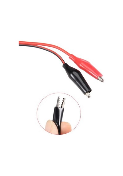 Alkatronik-2.1Mm Adaptör Krokodil Kablo Standart Dc Dişi Güç Kaynağı Timsah