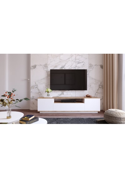 Robinhome Robin Home Loft Tv Ünitesi Televizyon Sehpası Lf7-Aw Robinhome Robin Home Loft Tv Ünitesi Televizyon Sehpası Lf7-Aw