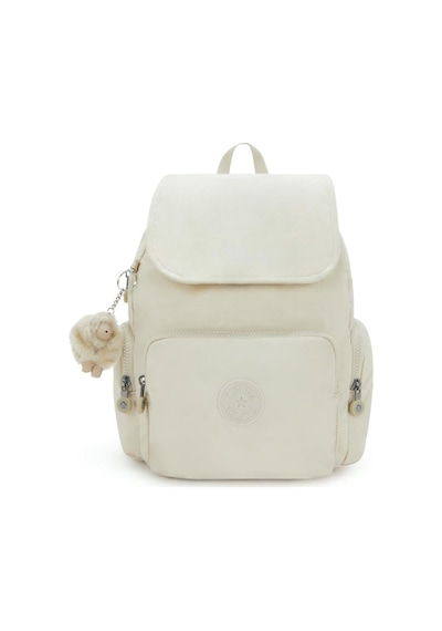 Kipling City Zip S Küçük Boy Sırt Çantası Bej