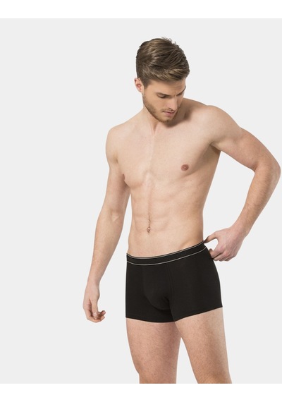Türen Erkek Likralı Boxer 165/Siyah 001