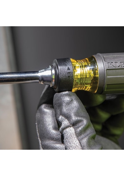 Klein Tools 32305 Çok Uçlu Cırcırlı Tornavida, 15'ı 1 Arada Alet,