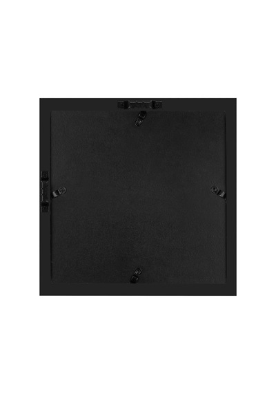 Americanflat 8x8 Gölge Kutusu Çerçeve Siyah Yumuşak Keten Sırtlı - Duvar Ve Masa Üstü İçin Kırılmaya Dayanık