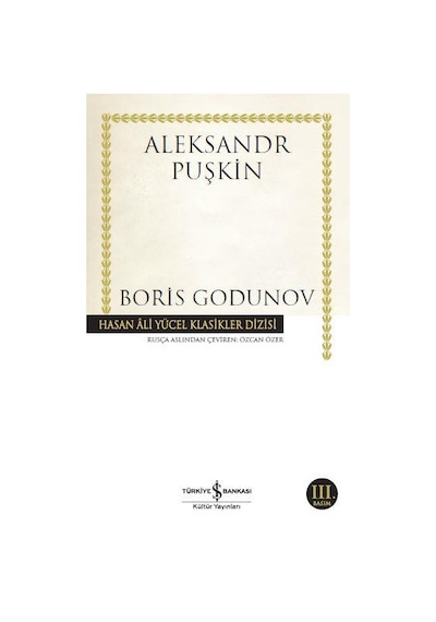 Boris Godunov Aleksandr Sergeyeviç Puşkin