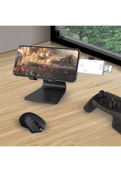 Type-c Otg Kart Okuyucu Usb Hub Sd/tf Hafıza Kart Desteği, Telefon Ve Bilgisayar Uyumlu