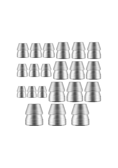 Güvenli Yuvarlak Saplı Takozlar Çekiç Kolu Ayırma Kama Balta El Metal Kama Yuvarlak Çelik Balta Pençesi Çekiç Kızak İçin, Mauls Sap Kama Kiti 21 Adet, 0,31/0,39/0,43/0,51/0,63/0,71/0,75 İnç
