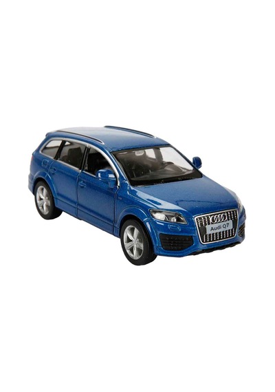 1:32 Rmz City Jeep Serisi Die Cast Çek Bırak Model Araba - Mavi Audi Q7 V12