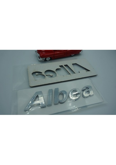 Fiat Albea Bagaj Yazı Logo Amblem 3M 3D