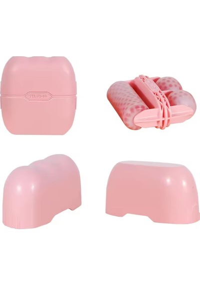 Ice Roller Çift Taraflı Face Buz Roller Koruma Kapaklı Ice Roller Çift Taraflı Face Buz Roller Koruma Kapaklı