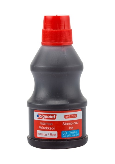 Bigpoint Istampa Mürekkebi 60ml Kırmızı